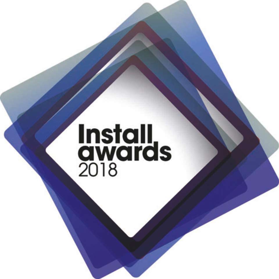 2018 Install award