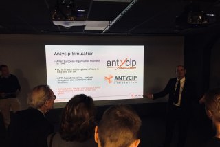 Presentation by Antycip Simulation's CEO Michel Pronier