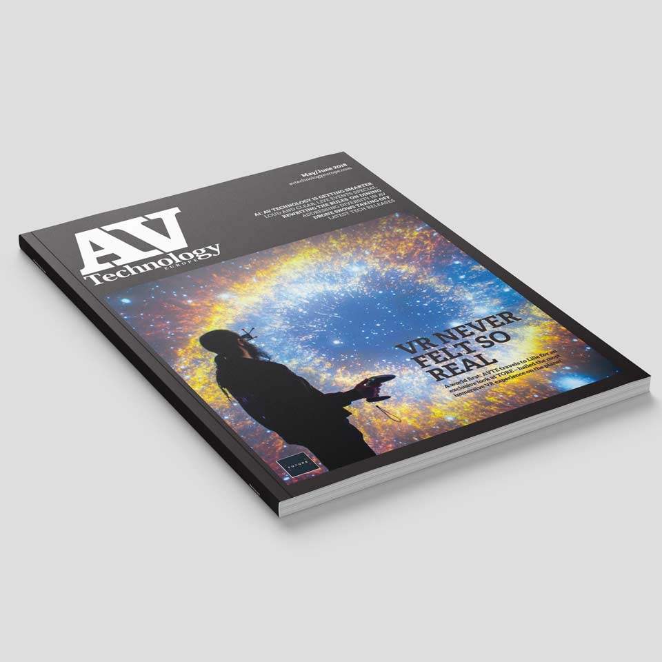 Antycip makes the front cover of AV Technology Europe