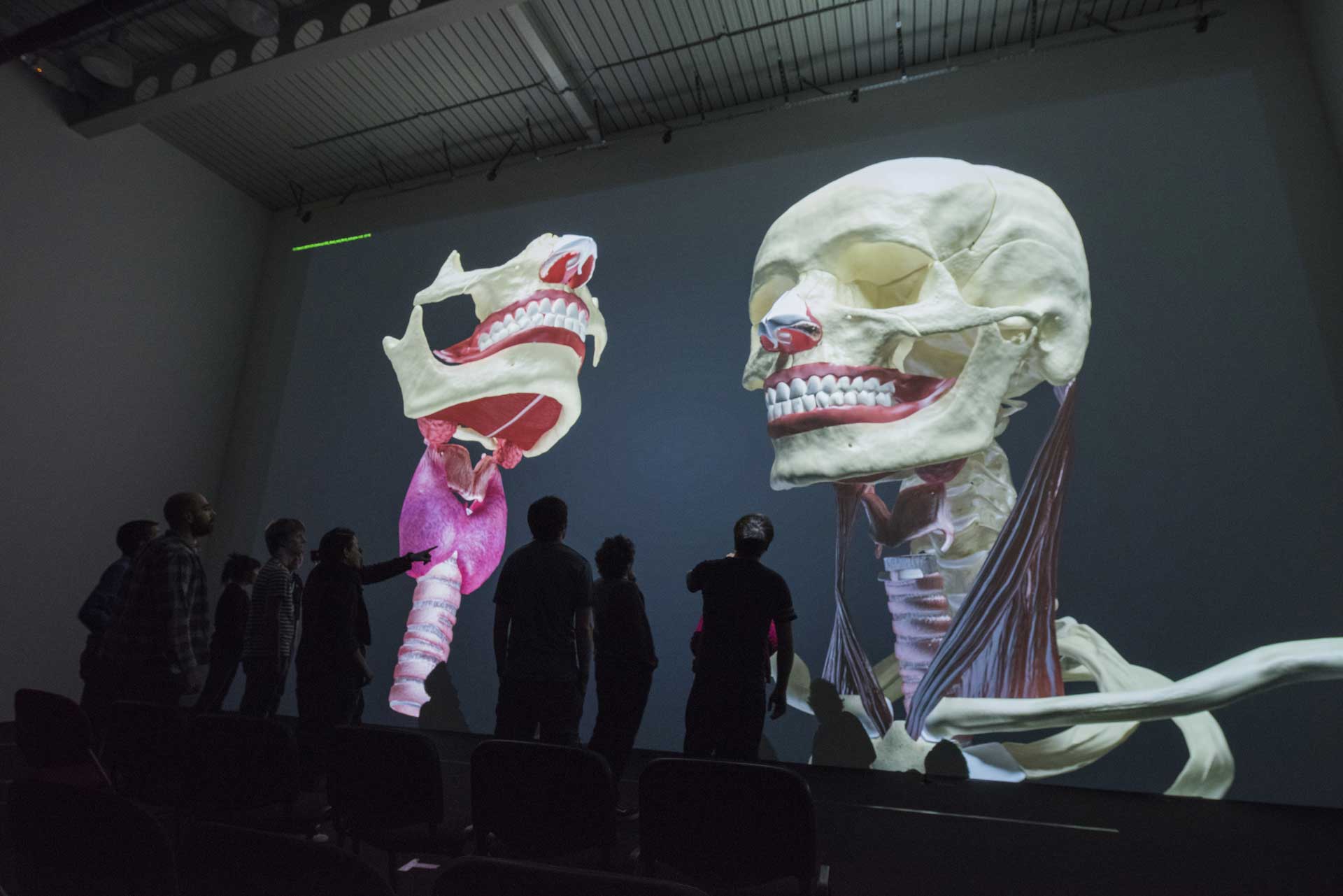VR theatre at Glasgow school of simulation