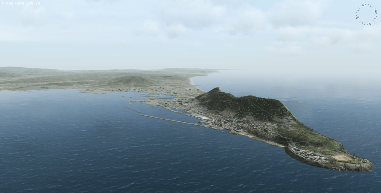 Gibraltar simulation