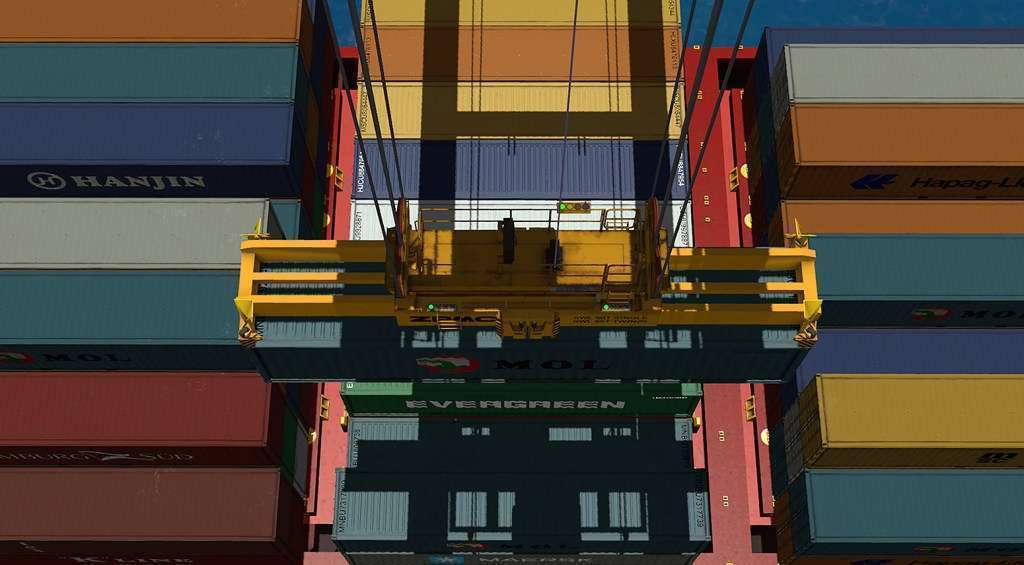 ship container simulation solutions
