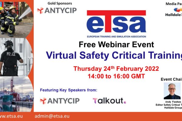 ETSA safety webinar ETSA Virtual safety critical webinar