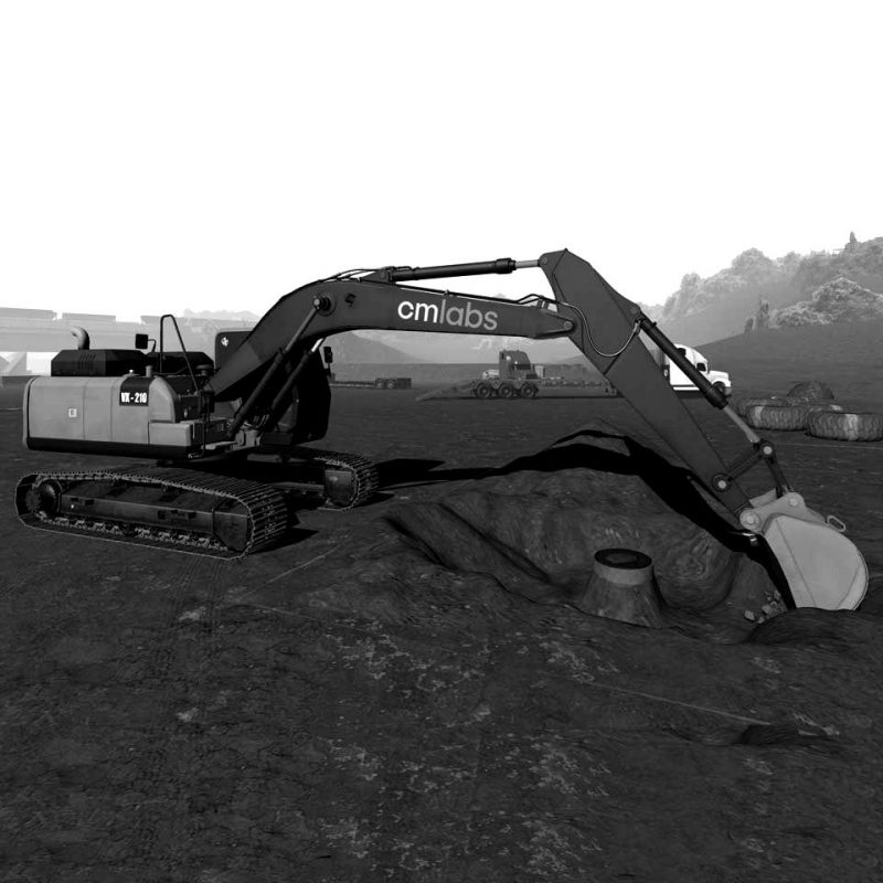 Excavator by CM Labs