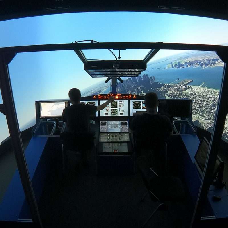 view from virtual plane