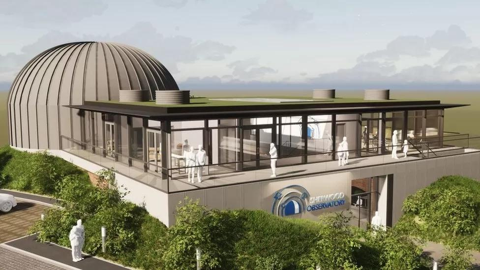ST Engineering Antycip delivers planetarium to Sherwood Observatory